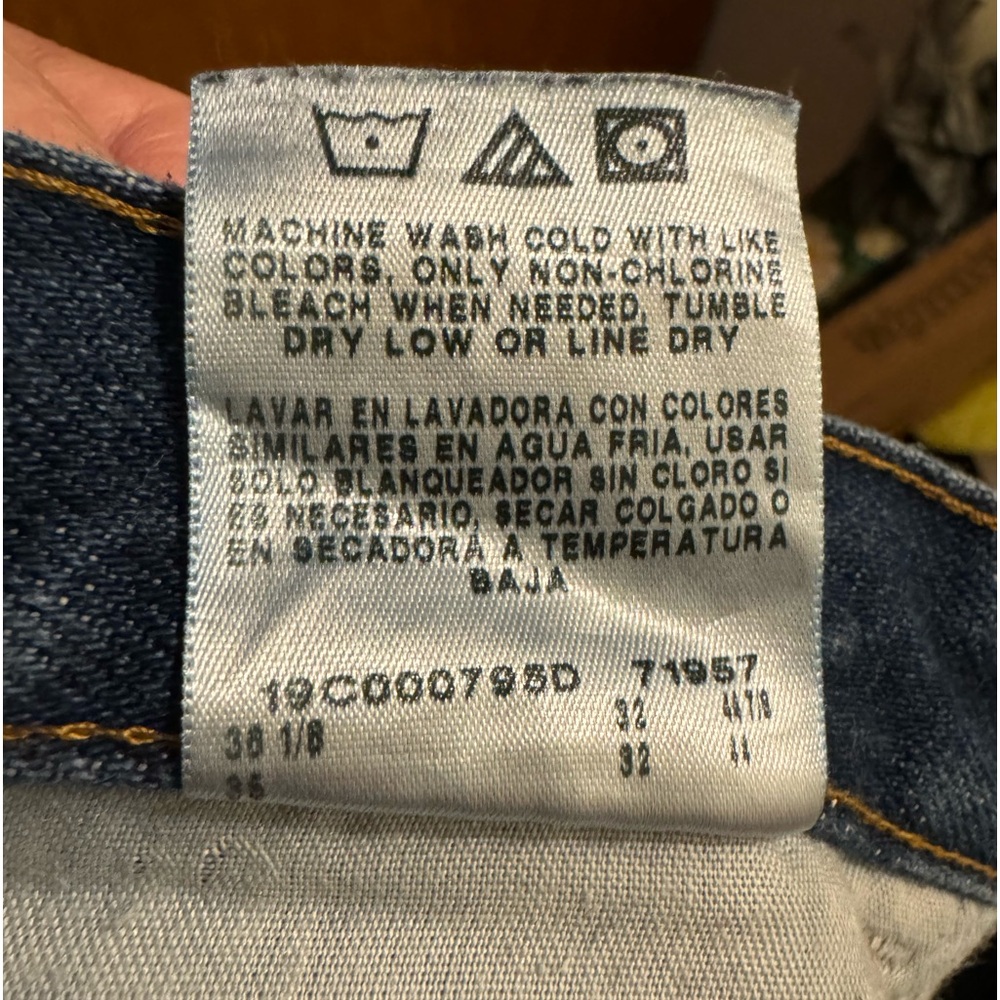 Rustler Denim Blue Jeans 34x32 - Picture 2 of 10